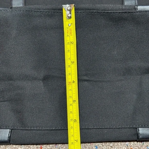 Victoria's Secret Black‎ Canvas Tote Bag Large – NWT - Picture 12 of 13